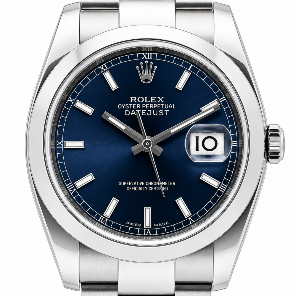 Rolex Datejust 36MM 116200 Blue Dial Stainless Steel Watch